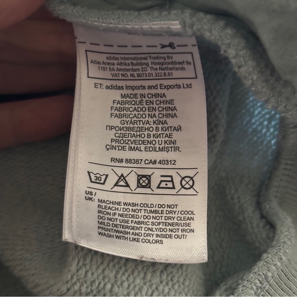 adidas Originals Funnel Neck Sweatshirt - Picture 12 of 12